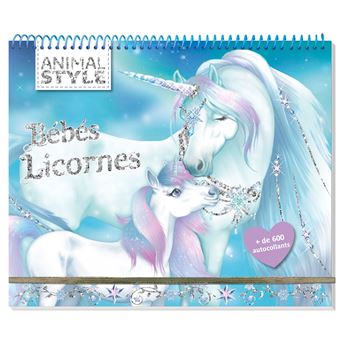 Animal Style - Cahier créatif Bébés licornes