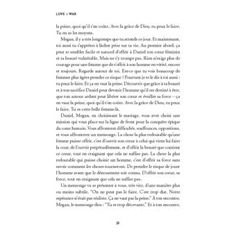 Love and War. L'amour est un combat qui se gagne à deux