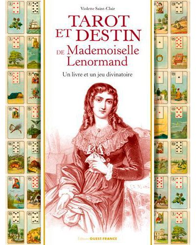 Tarot Et Destin De Mademoiselle Lenormand - Relié - Violette Saint ...