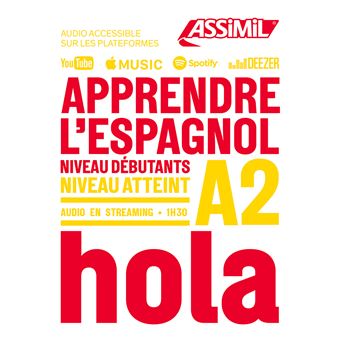 Apprendre l'espagnol Niveau A2