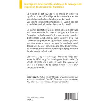 Intelligence émotionnelle, pratiques de management et gestion des ressources humaines