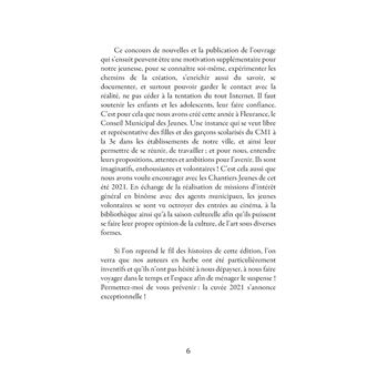 Recueil de nouvelles 2021