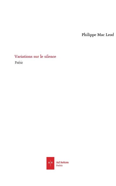 Variations sur le silence