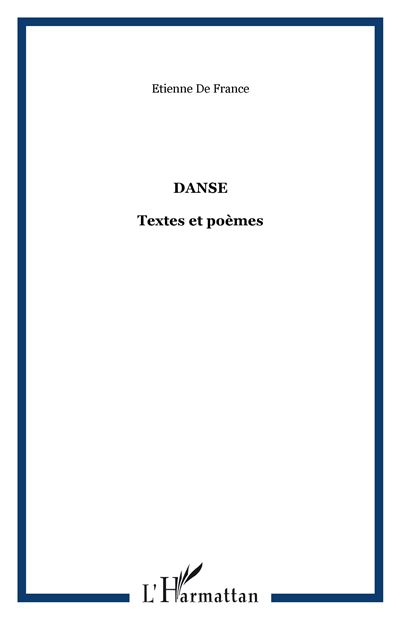 Danse, textes et poèmes