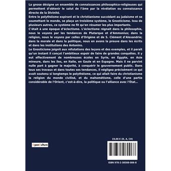 Histoire critique du gnosticisme