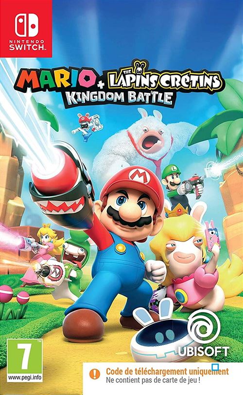 Mario + Les Lapins Crétins Kingdom Battle Code in a Box Nintendo Switch
