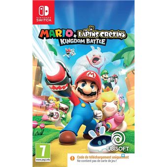 Mario + Les Lapins Crétins Kingdom Battle Code in a Box Nintendo Switch