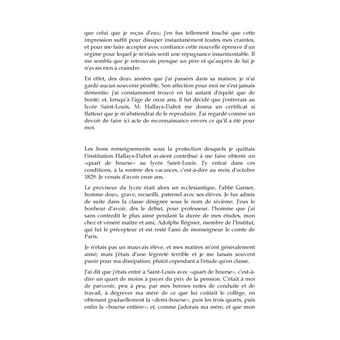 Mémoires d'un artiste