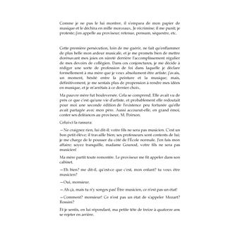 Mémoires d'un artiste