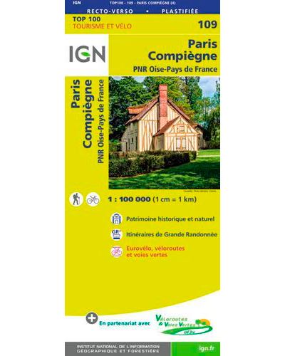 Top 100 Paris, Compiègne -  Collectif - broché
