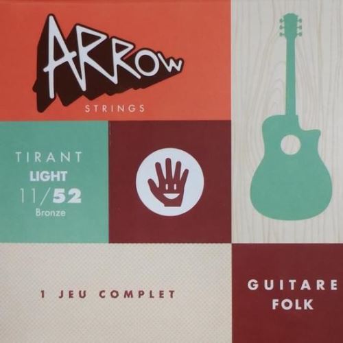 Arrow Snaren Voor Folk Gitaar - Light