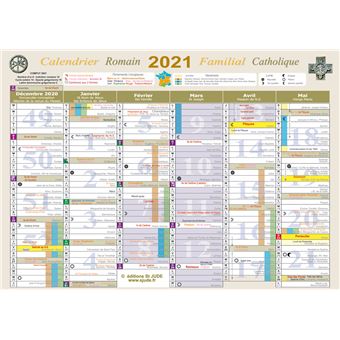 Petit calendrier familial catholique - broché - Petit calendrier familial  catholique - Achat Livre