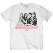 T-Shirt Unisex Blackpink Photo Blanc