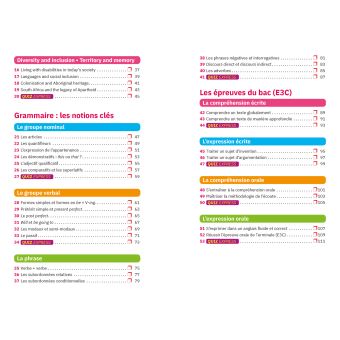 Fiches bac Anglais 1re (tronc commun)