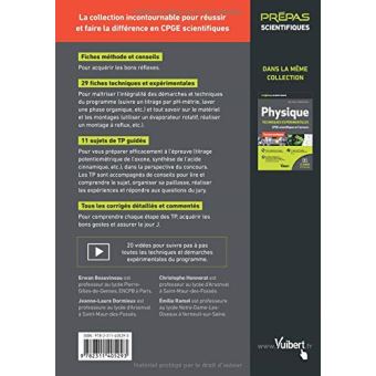 Chimie. Travaux pratiques et techniques expérimentales