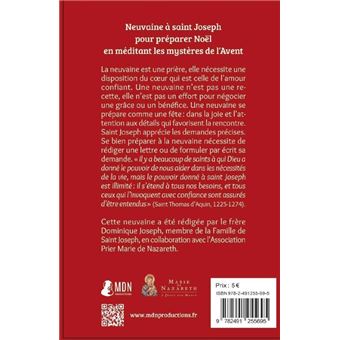 Neuvaine à St Joseph pour préparer Noël en méditant les mystères de l'Avent