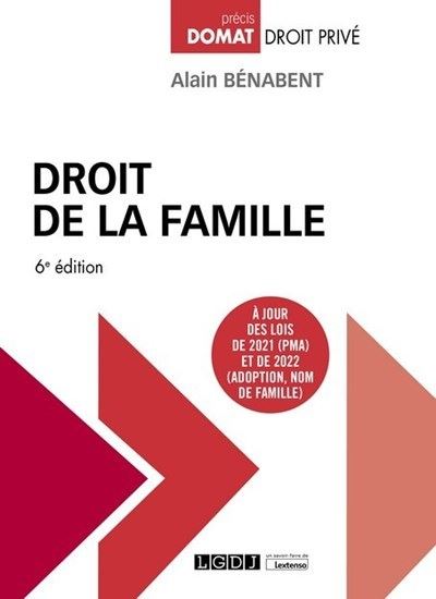 Droit de la famille - 4eme edition