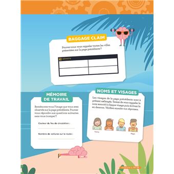 Cahier de vacances - Mémoire avec Peak