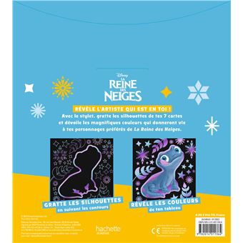 LA REINE DES NEIGES - Pochette Cartes à gratter - Disney