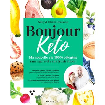 Livres - Ma vie keto - Programme céto-jeûne │ Nutristore