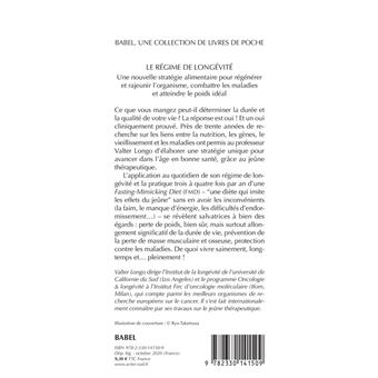 Le Régime de longévité