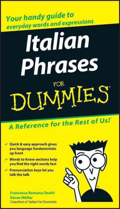Italian phrasebook for dummies