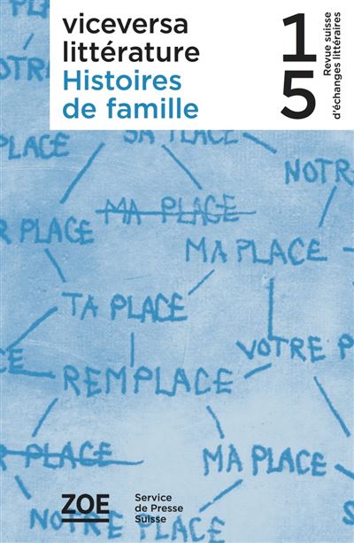 Revue Viceversa numéro 15 - Histoires de famille - Noëlle Revaz - broché