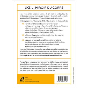 L'Oeil, miroir du corps - Décoder les causes de nos déséquilibres par l'iridologie