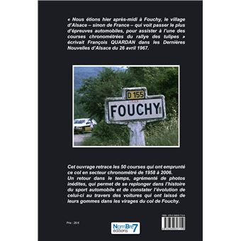 Fouchy - Un col et des courses automobiles