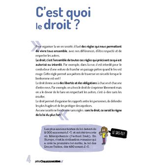 Est-ce que les enfants ont des droits ?.... et toutes les questions que tu te poses sur les lois qui