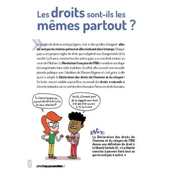 Est-ce que les enfants ont des droits ?.... et toutes les questions que tu te poses sur les lois qui