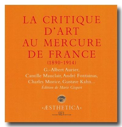 La critique d'art au Mercure de France
