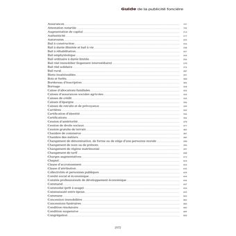 Guide de la publicite fonciere 2022