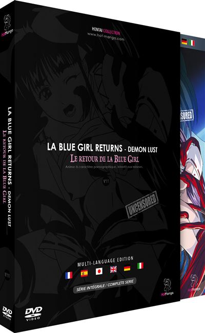 La Blue Girl Returns Le Retour de la Blue Girl DVD