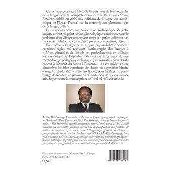 Parler, lire et écrire la langue bantoue otetela