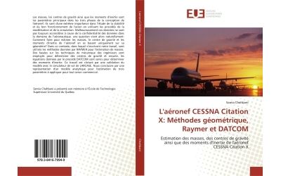 L'aéronef CESSNA Citation X: Méthodes géométrique, Raymer et DATCOM