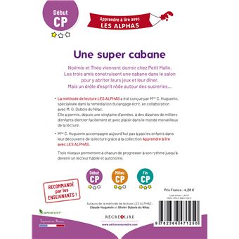 Une super cabane Début CP