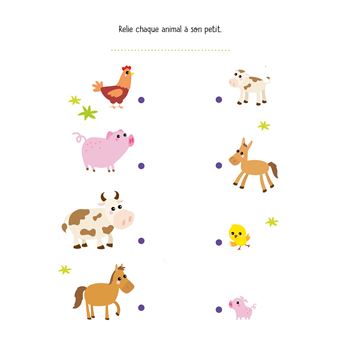 Enigmes et jeux de logique - Animaux de la ferme