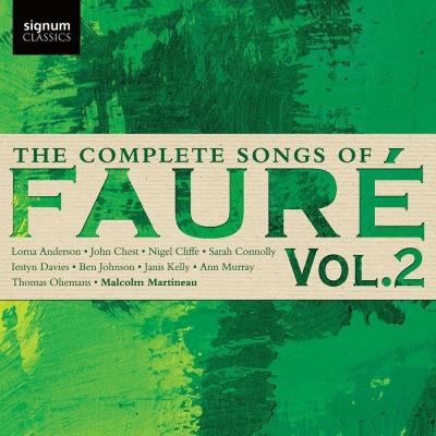 COMPLETE SONGS OF FAURE VOL2