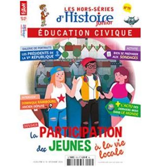 Histoire Junior HS n°19 - La participation des jeunes à la vie locale - Décembre 2020
