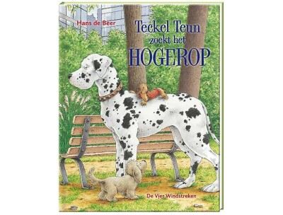 Teckel Teun zoekt het hogerop