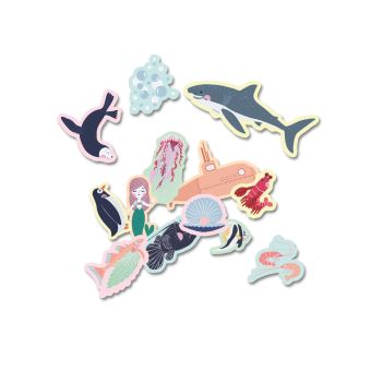 Ma pochette de gommettes - 100 animaux de la mer
