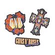 Set de 3 patchs Guns N' Roses