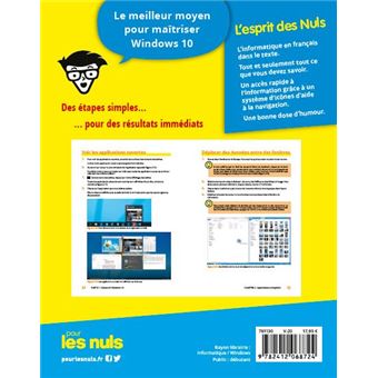 Windows 10 Pas à Pas Pour les Nuls, 6e