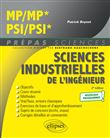 Sciences industrielles de l'ingénieur MP/MP* - PSI/PSI* - Programme 2022