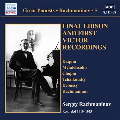 Final edison and first victor recordings