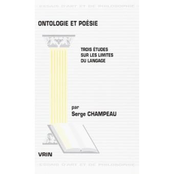 Ontologie et poésie