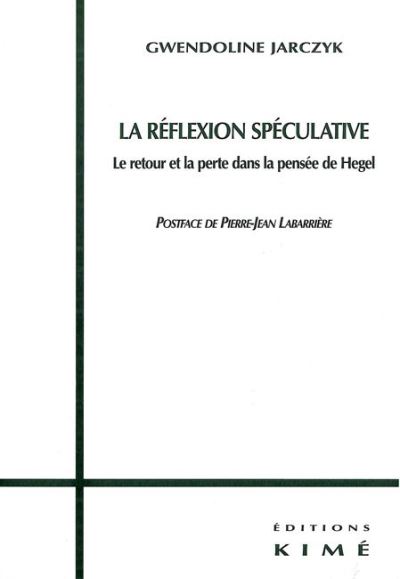 La réflexion spéculative