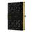 Carnet C&G grand format ligne art deco gold