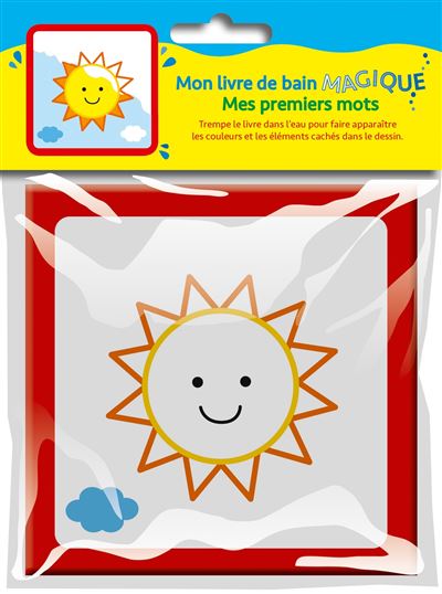 Livre de bain magique - Mes premiers mots